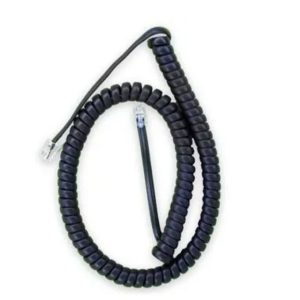 سیم فنری تلفن مشکی